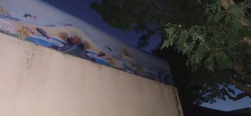 Крупноформатный баннер с подводной тематикой