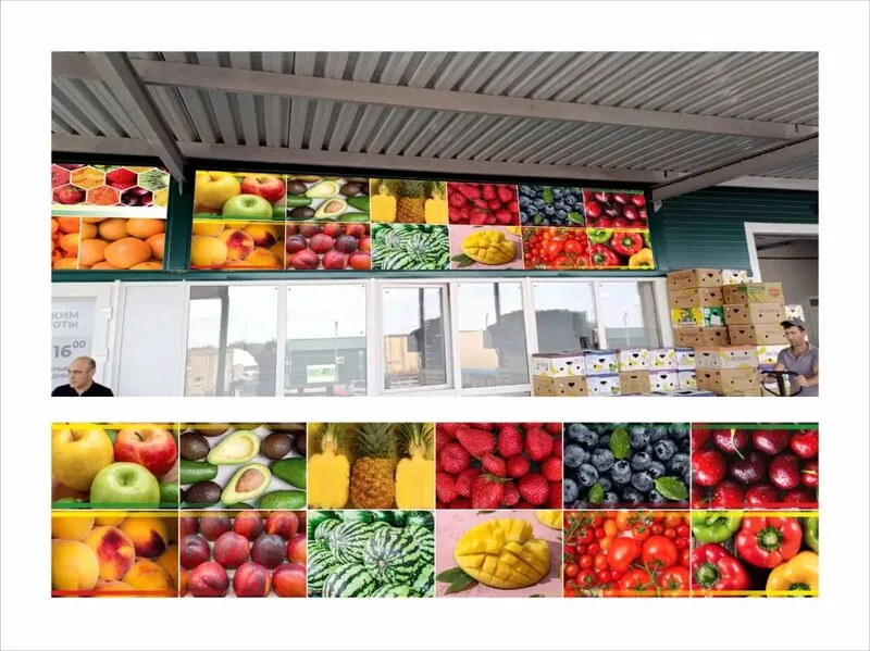 Оформление торговой точки на Агромолле