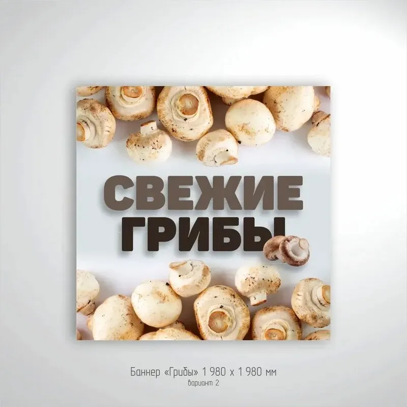 Рекламные баннеры для магазина и рынка