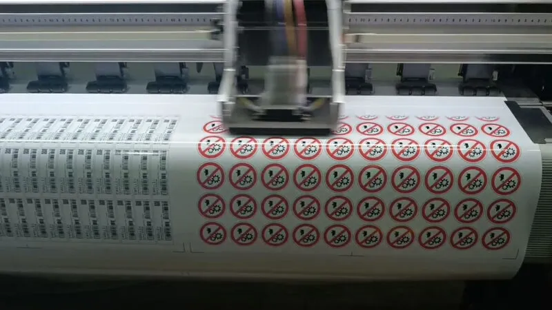 Производство наклеек для маркировки оборудования и зон ограниченного доступа