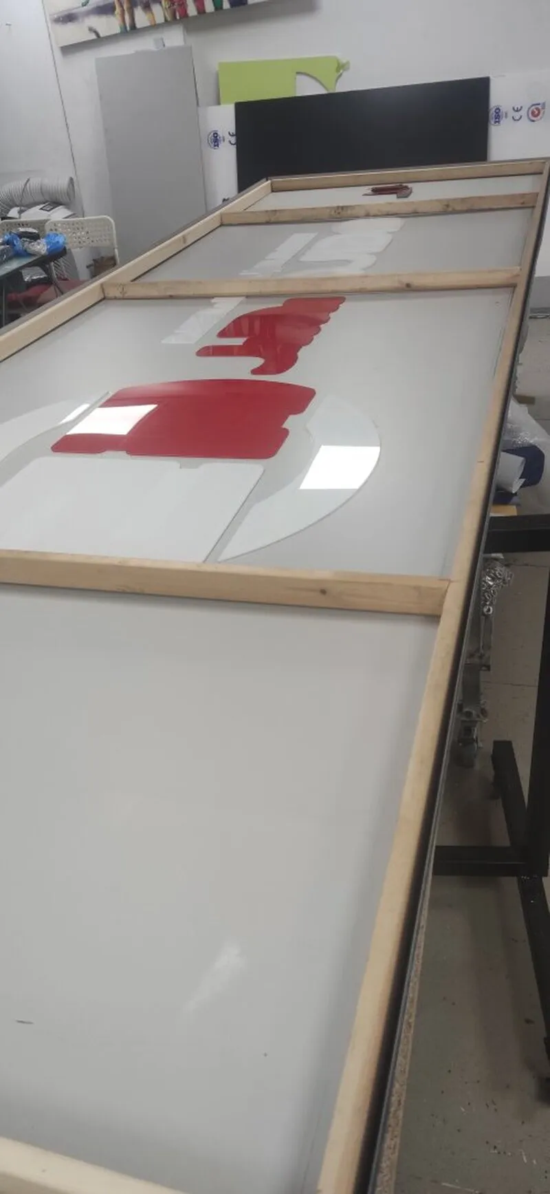 Вывеска для магазина фанатской атрибутики