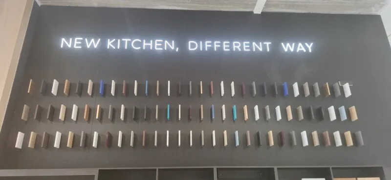 Демостенд для кухонной мебели