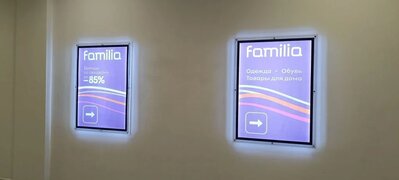 Изготовление и монтаж клик-рамок (световых панелей)