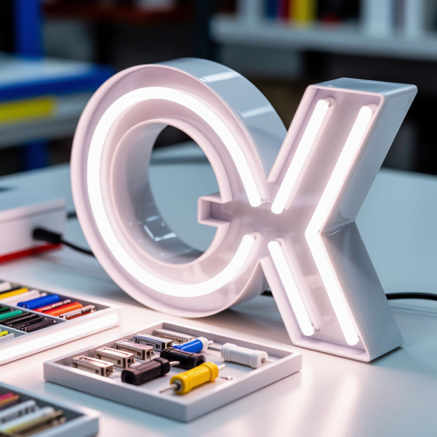 Объемные световые буквы