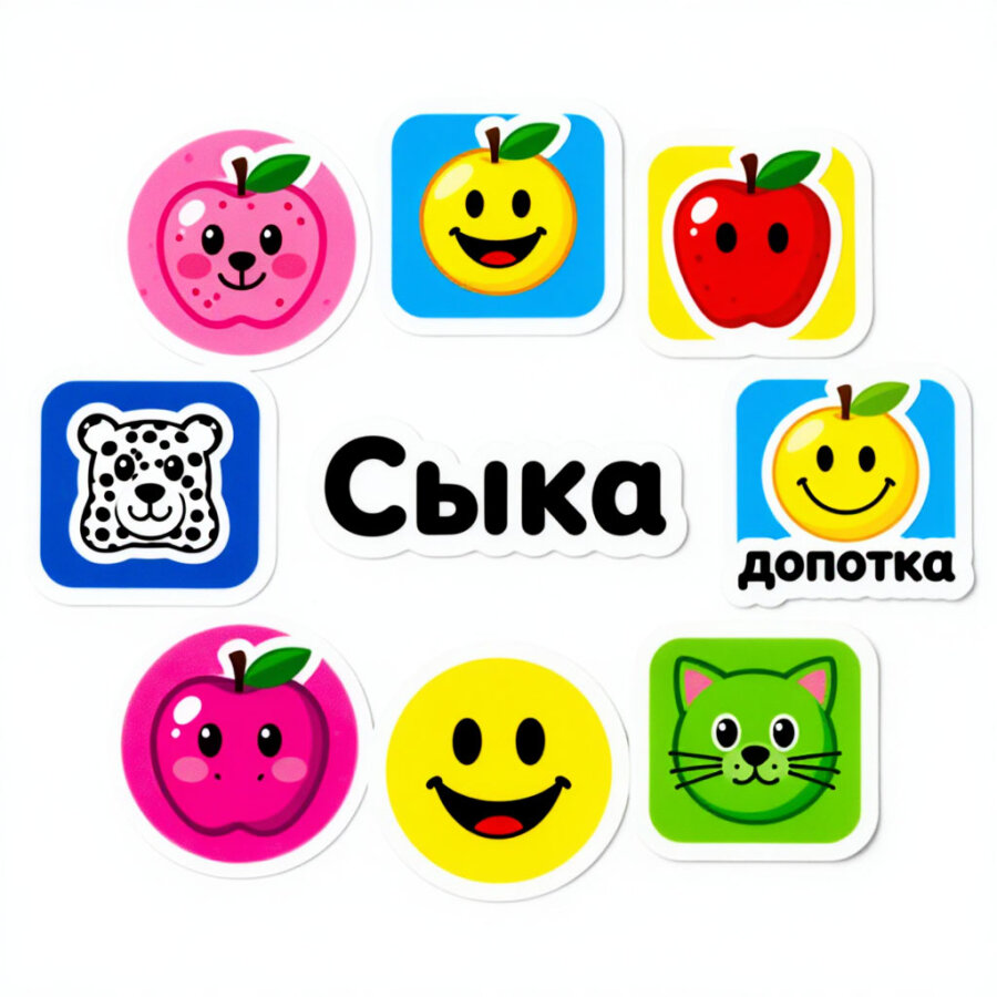 Печать стикеров