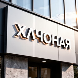 Пример работы по услуге Объемные световые буквы