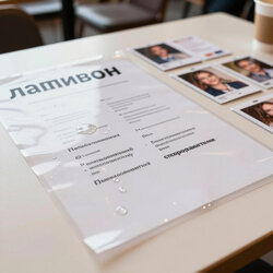 Пример работы по услуге Ламинирование